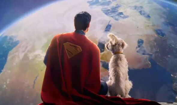 superman and dog