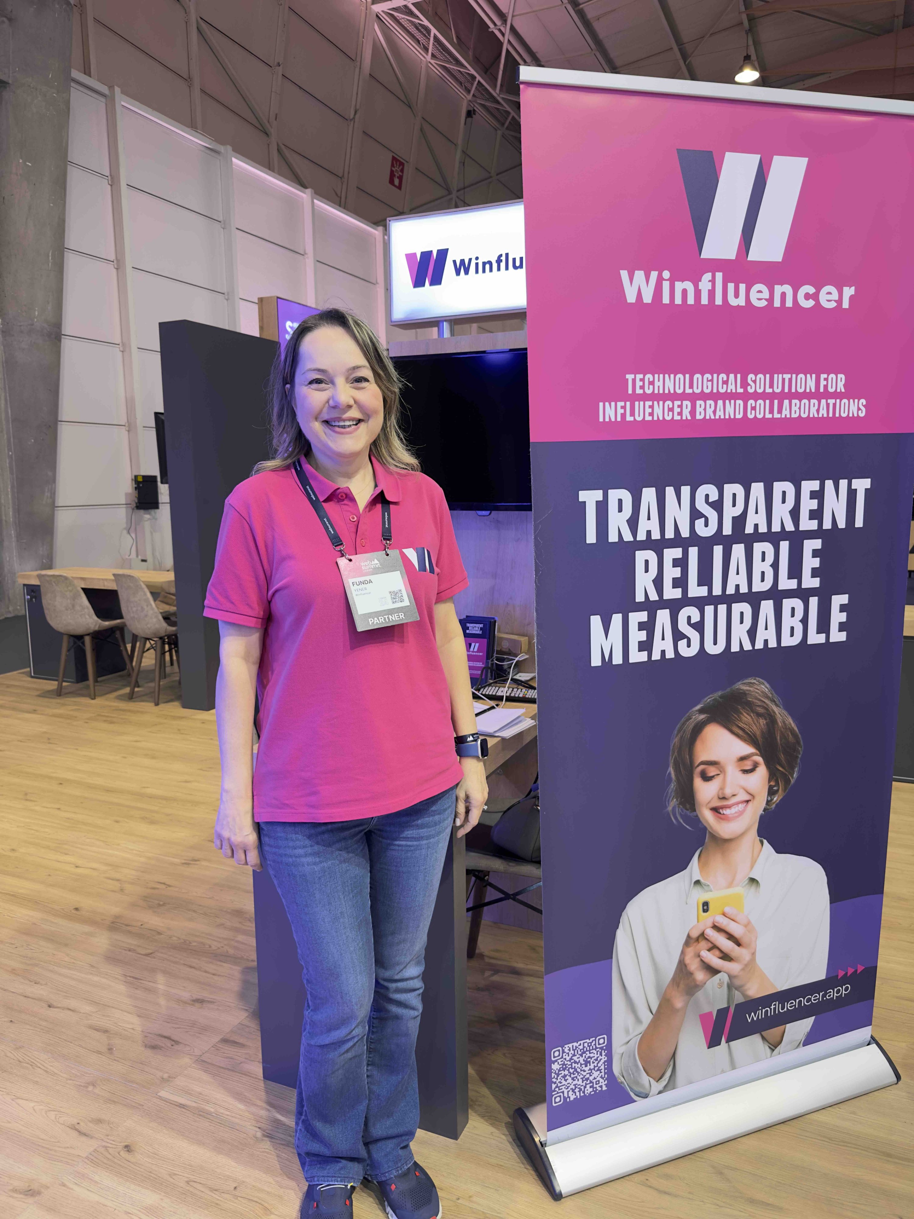 Winfluencer co-founder Funda Yener. (Photo by Timur Sırt)