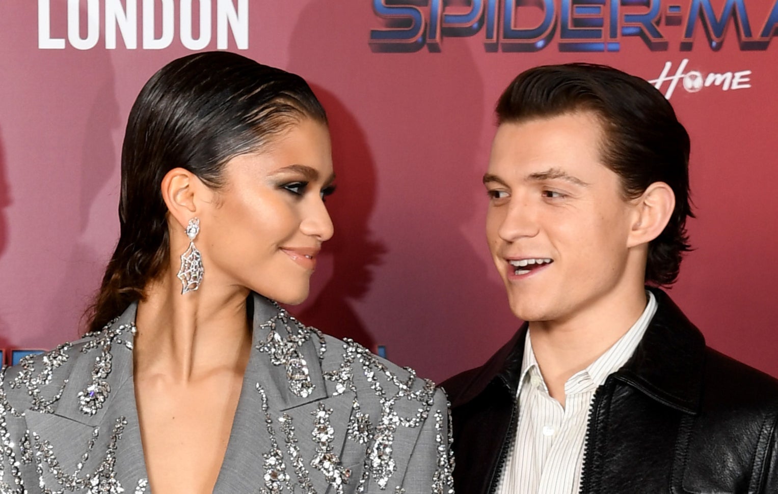 Zendaya and Holland attend a photocall for ‘Spiderman: No Way Home’