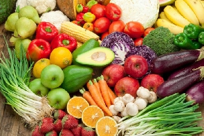 File photo of fruits, vegetables