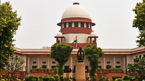 A view of the Supreme Court of India building (ANI)