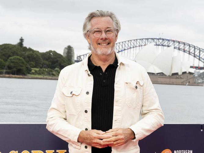 TV presenter Barry Du Bois poses for a photo on the red carpet at the OpenAir Cinema. 