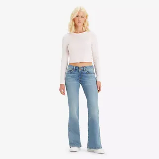 Levi's low rise flares