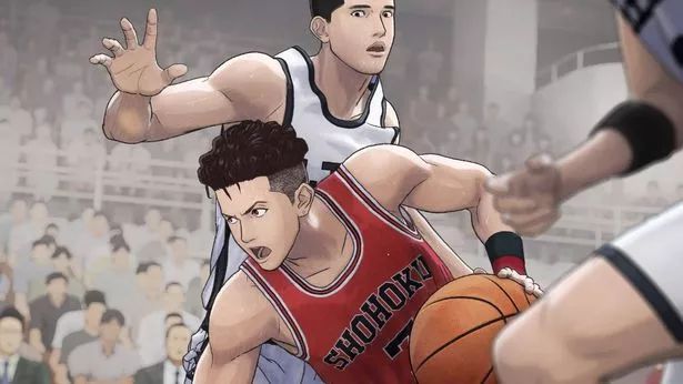 A still from The First Slam Dunk