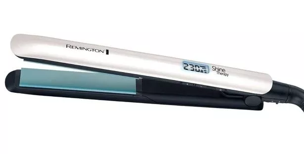 The Remington Shine Therapy Hair Straightener