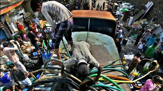 A scene from Chankyapuri last summer. (Representative photo/HT Archive)