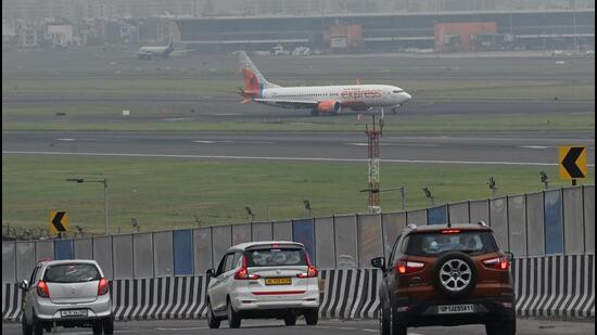 A view of Terminal-3 on Sunday. (Vipin Kumar/HT Photo)