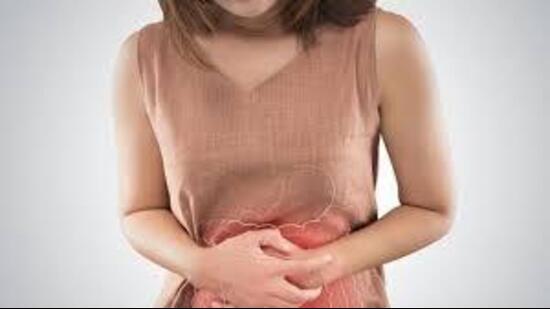 Dr Chennakeshava Thunga, assistant professor, division of paediatric gastroenterology and hepatology, PGIMER, Chandigarh, explained, “Symptoms such as abdominal pain, cramps, blood in stools, chronic diarrhoea, and showing resistant to antibiotics may indicate the IBD condition in which parts of the intestinal tract become inflamed.” (HT Photo)