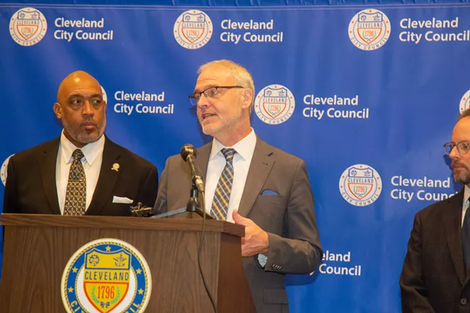 Councilman Kris Harsh was one of the architects of the legislation that, this spring, will remove medical debt from the accounts of 161,000 Clevelanders. - Mark Oprea