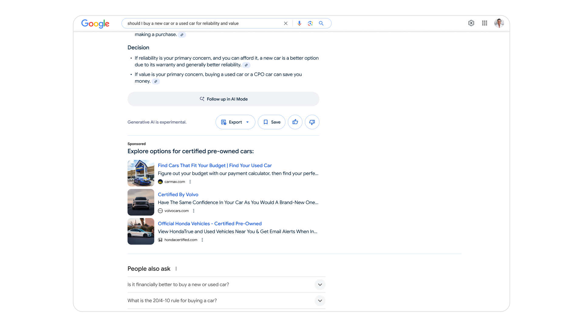 Ads In Ai Overview Text Desktop
