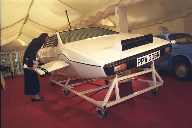 The Lotus Submarine Car from 'The Spy Who Loved Me'. is now owned by Elon Musk 