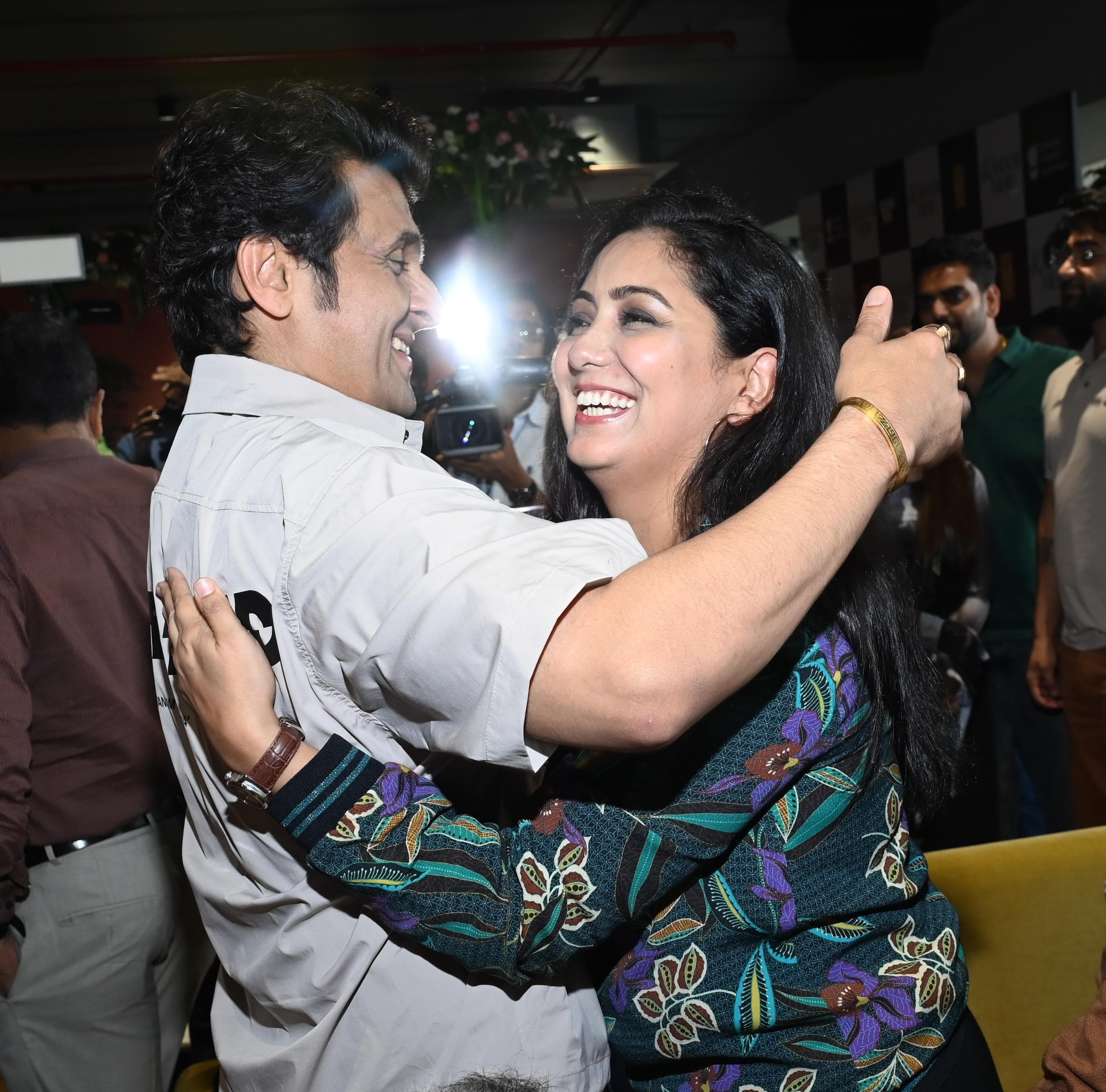 Sonu Nigam with Harshdeep Kaur