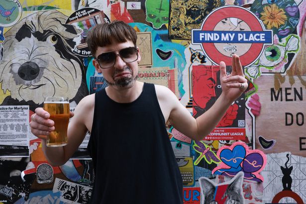 Tom McGhie dressed as Ibiza Final Boss - with, er, interesting results
