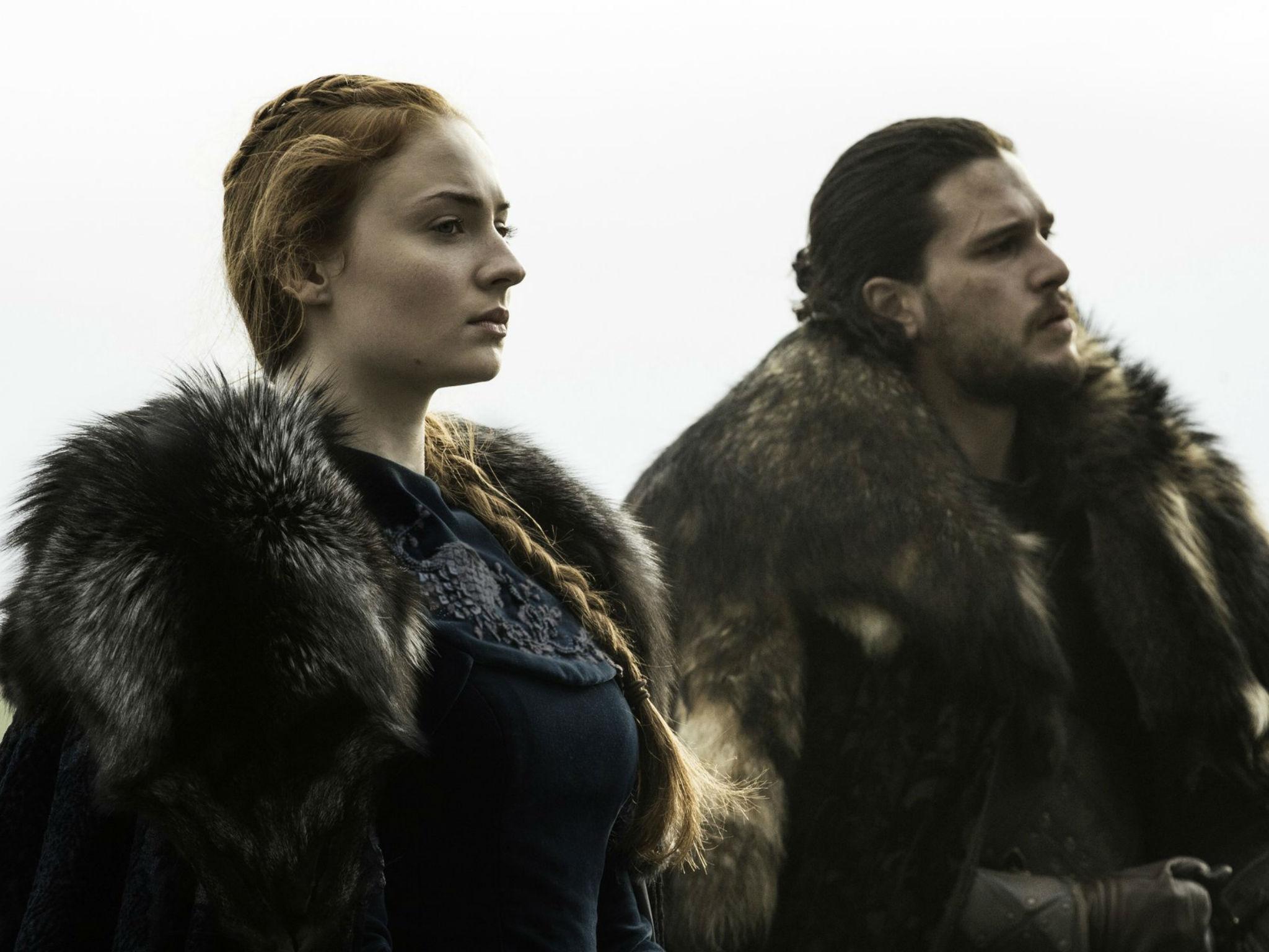 Turner and Harington on ‘Game of Thrones’