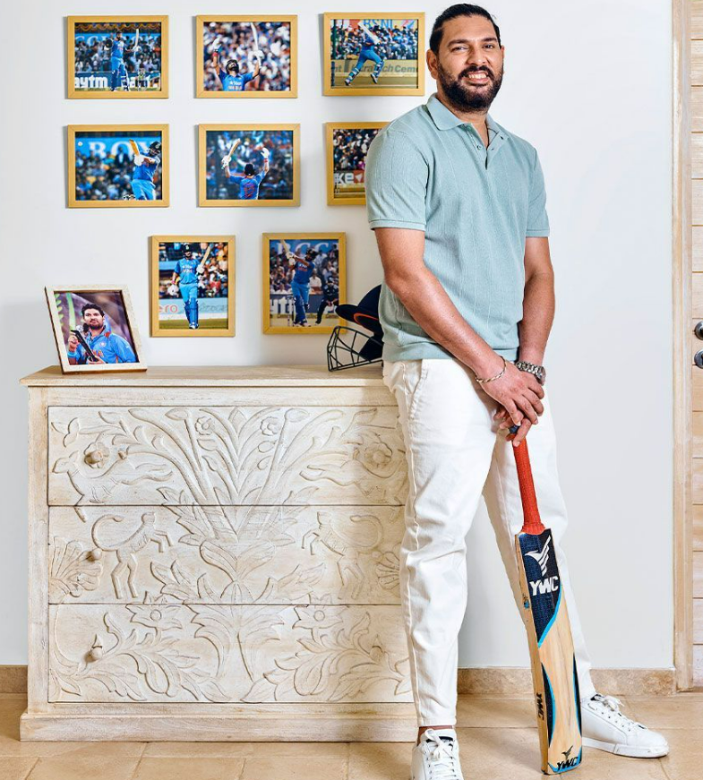 Yuvraj Singh Lives In Rs 64 Cr Mumbai Mansion  Drives Lamborghini Murcielago Bentley Spur amp BMW X7 Image Instagram