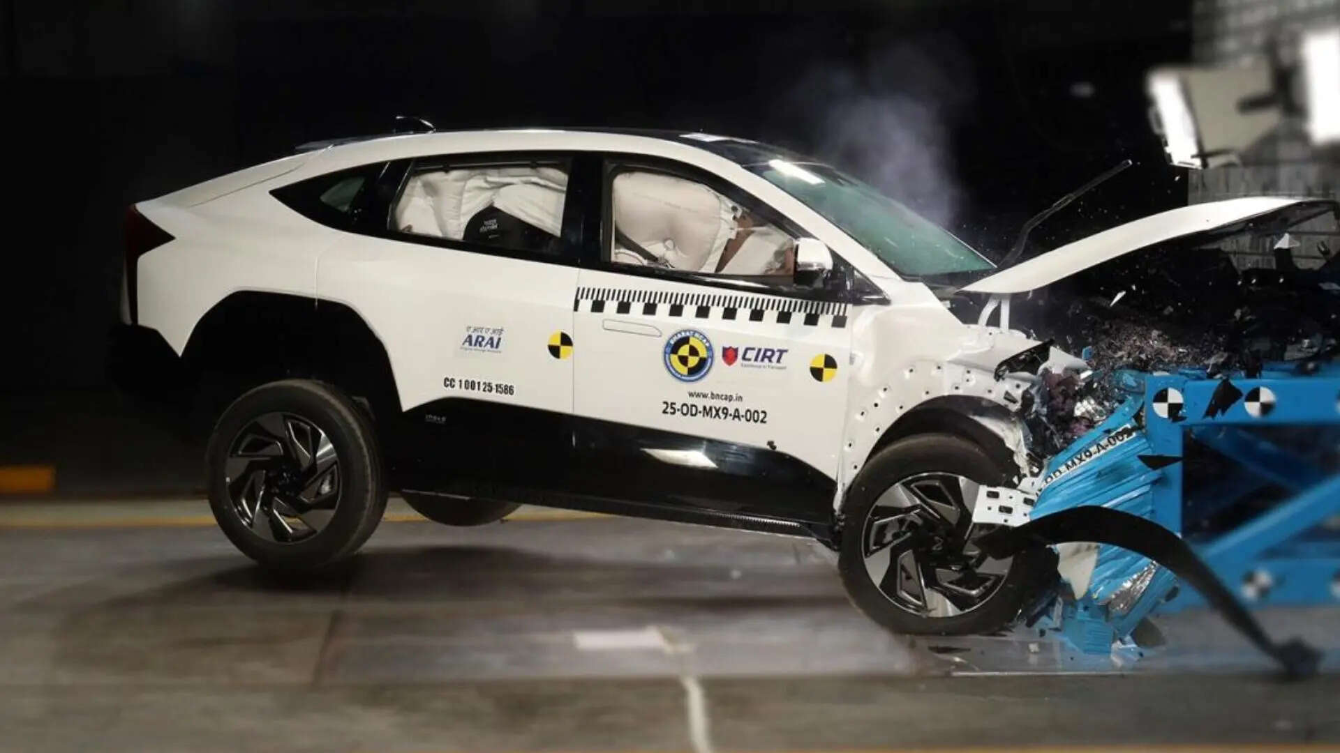 Mahindra XEV 9e BNCAP Crash Test