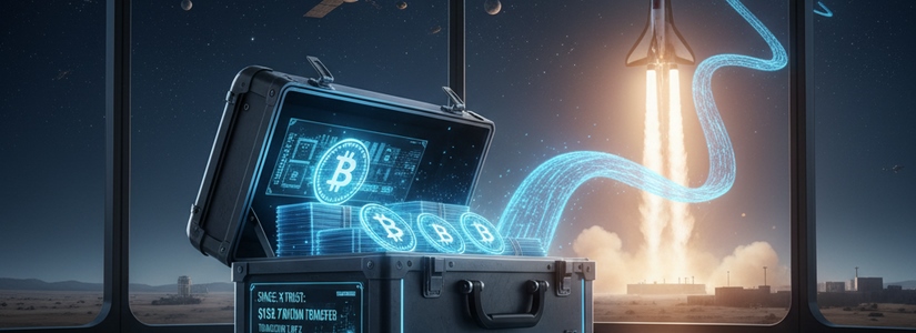SpaceX moved $133.7 million in bitcoin, its second major transfer this week.