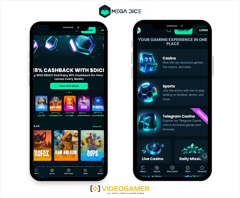 mega dice Videogamer 800x660 bitcoin καζίνο