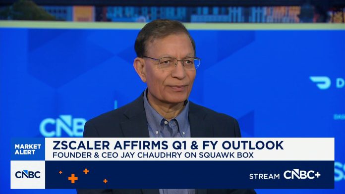 Zscaler CEO Jay Chaudhry on cybersecurity in the age of AI, company growth outlook
