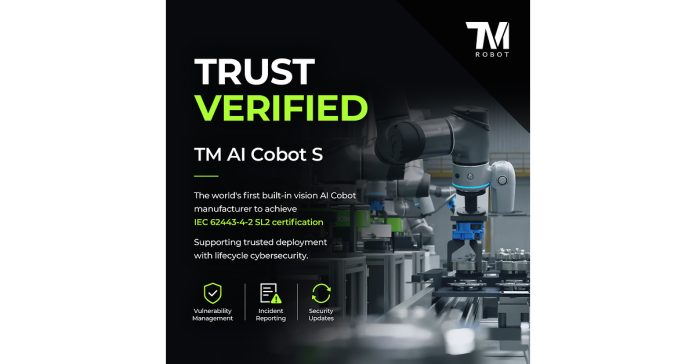 Techman Robot strengthens cybersecurity for trusted Physical AI deployment Techman Robot strengthens cybersecurity for trusted Physical AI deployment