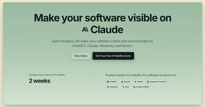 Kradeos Launches to Improve AI Visibility of Software and SaaS Kradeos Launches to Improve AI Visibility of Software and SaaS Products on ChatGPT, Claude and Perplexity