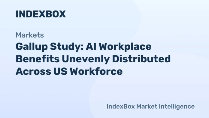 AI at Work Benefits Unevenly Distributed, Gallup Study Finds - AI at Work Benefits Unevenly Distributed, Gallup Study Finds - News and Statistics