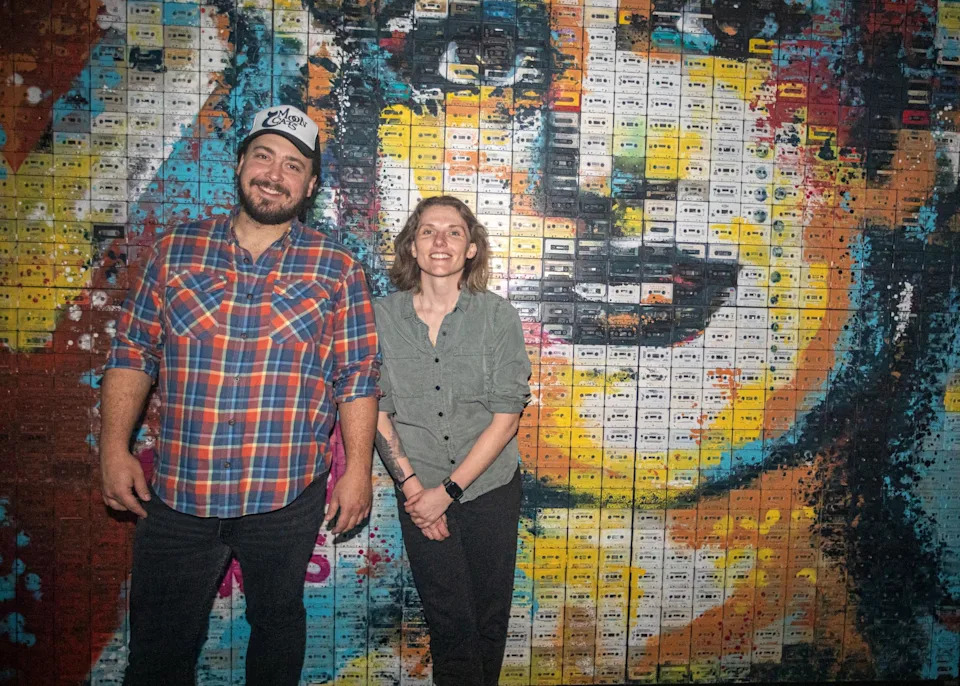 Rucksack Revolution, featuring Adam Greuel of Horseshoes & Hand Grenades and Sarah Vos of Dead Horses, performs Oct. 16 at Thrasher Opera House in Green Lake.
