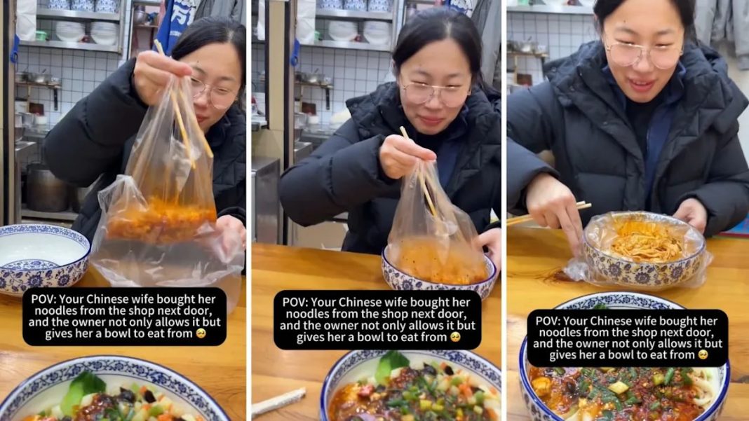 Woman Goes Viral For Showing A Restaurant Custom In China That Surprises Americans Woman Goes Viral For Showing A Restaurant Custom In China That Surprises Americans