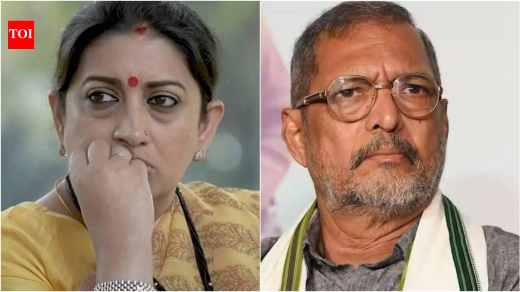 Smriti Irani: Kyunki Saas Bhi Kabhi Bahu Thi actress Smriti Irani shares video of Nana Patekar making food for her, recalls his last conversation of inviting her to Pune Smriti Irani: Kyunki Saas Bhi Kabhi Bahu Thi actress Smriti Irani shares video of Nana Patekar making food for her, recalls his last conversation of inviting her to Pune