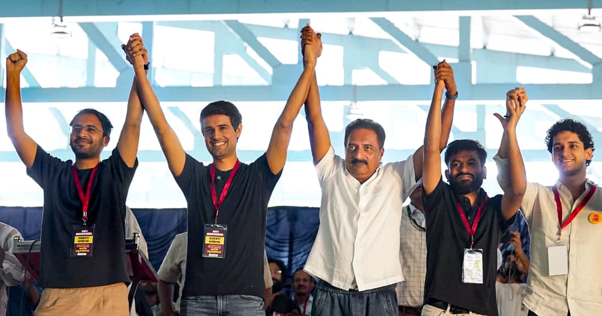 Prakash Raj, Dhruv Rathee lead Bengaluru CJP protest, demand scrapping Prakash Raj, Dhruv Rathee lead Bengaluru CJP protest, demand scrapping of SIR, CEC's resignation