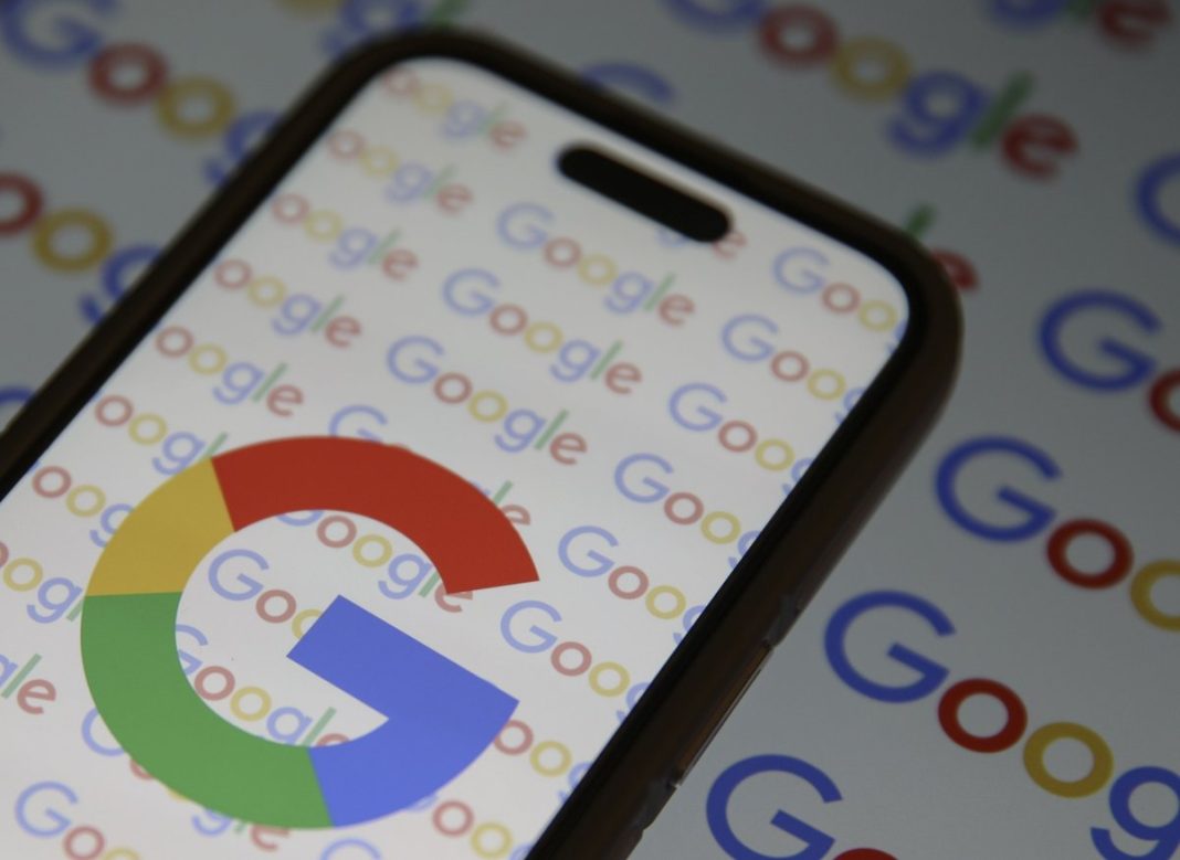 1 Unstoppable Artificial Intelligence (AI) Stock to Buy Before It Joins Nvidia in the $5 Trillion Club Google logo on a cellphone.