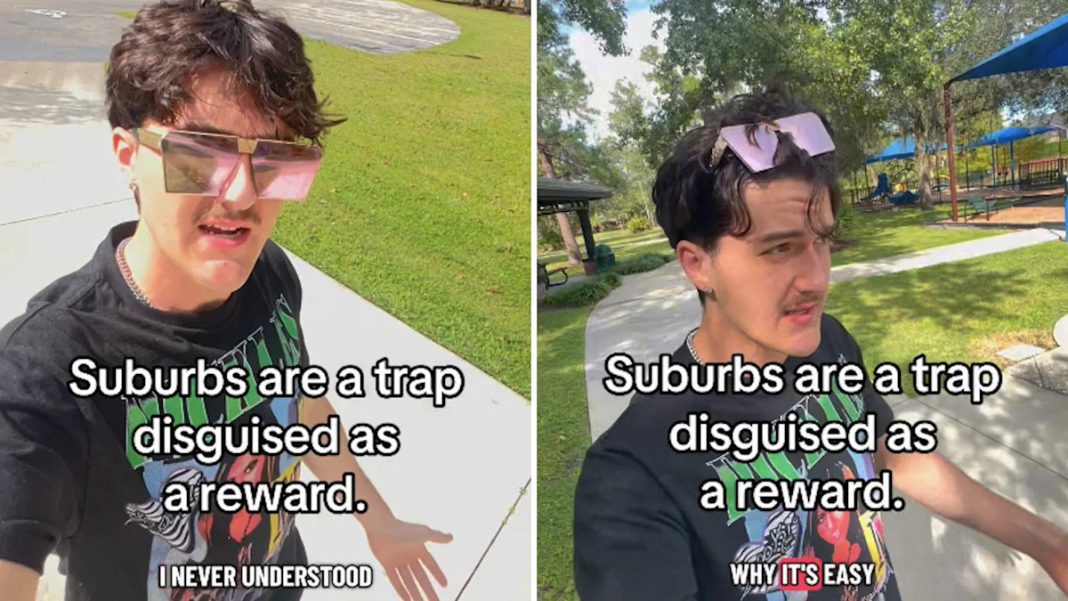 TikTok creator's blunt take on US suburbs resonates: 'A trap disguised as a reward'