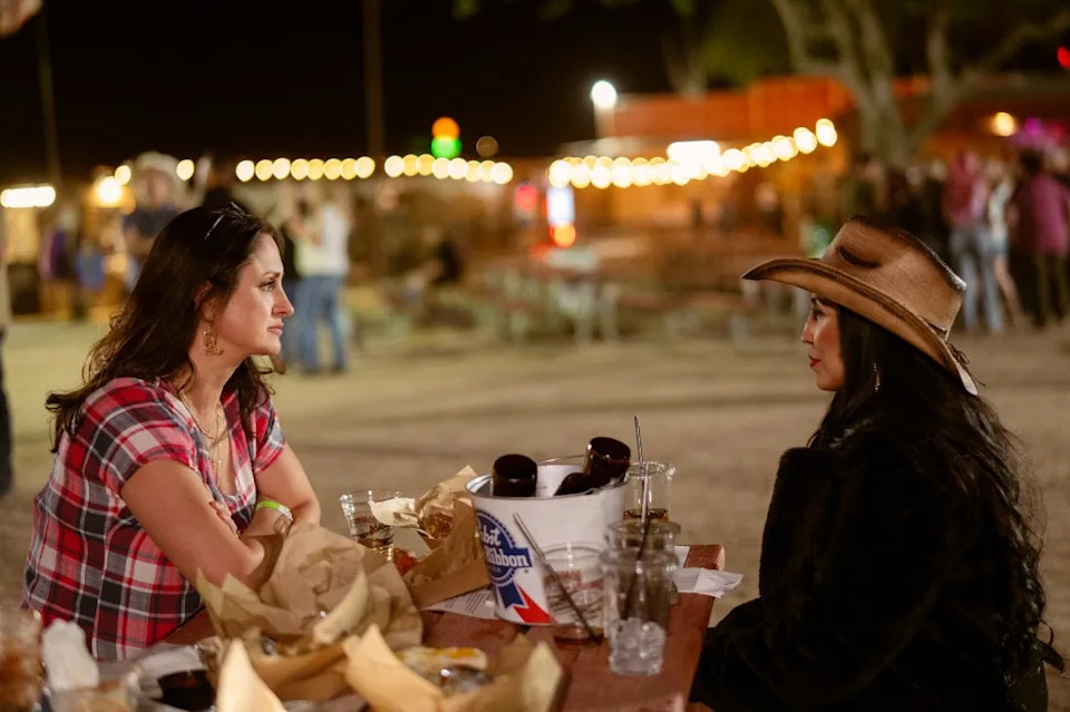 "The MLB is obviously the goal right now . . . and there is no plan B," Rylee Baldri, right, said. Paramount+