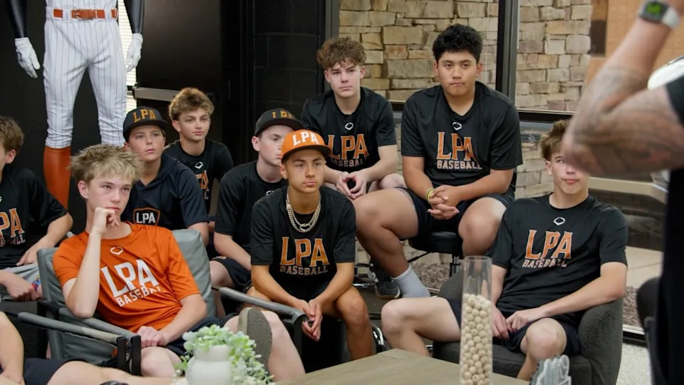 The students at Legendary Prep Academy have two hours of online academic instruction per day. "All the boys stay in the same classroom. Everybody is learning at their own pace with their online programming," explained Melanie Dunmar. Paramount+