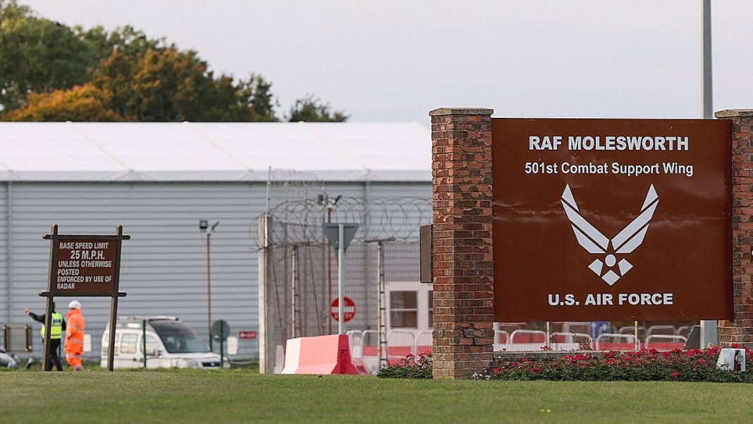 RAF Molesworth breach leads to arrests under National Security Act RAF Molesworth breach leads to arrests under National Security Act