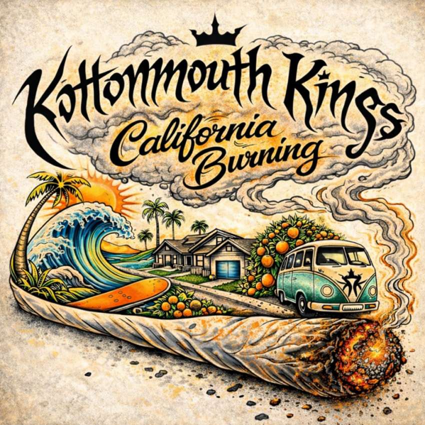 Kottonmouth Kings release new music video + tour dates Kottonmouth Kings California Burning single cover