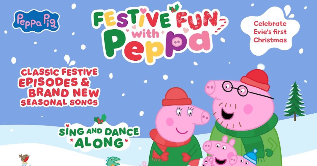 NickALive!: Peppa Pig's 'Festive Fun with Peppa' Cinema Event Coming to Theaters This November