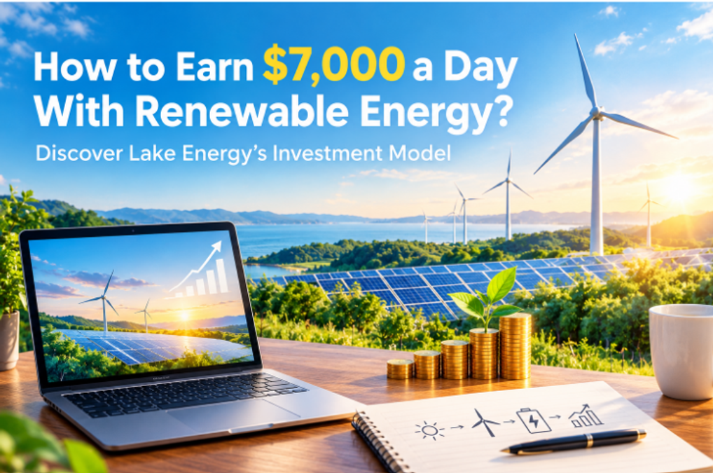 How to Earn $7,000 a Day With Renewable Energy? Discover Lake Energy’s Investment Model How to Earn $7,000 a Day With Renewable Energy? Discover Lake Energy’s Investment Model
