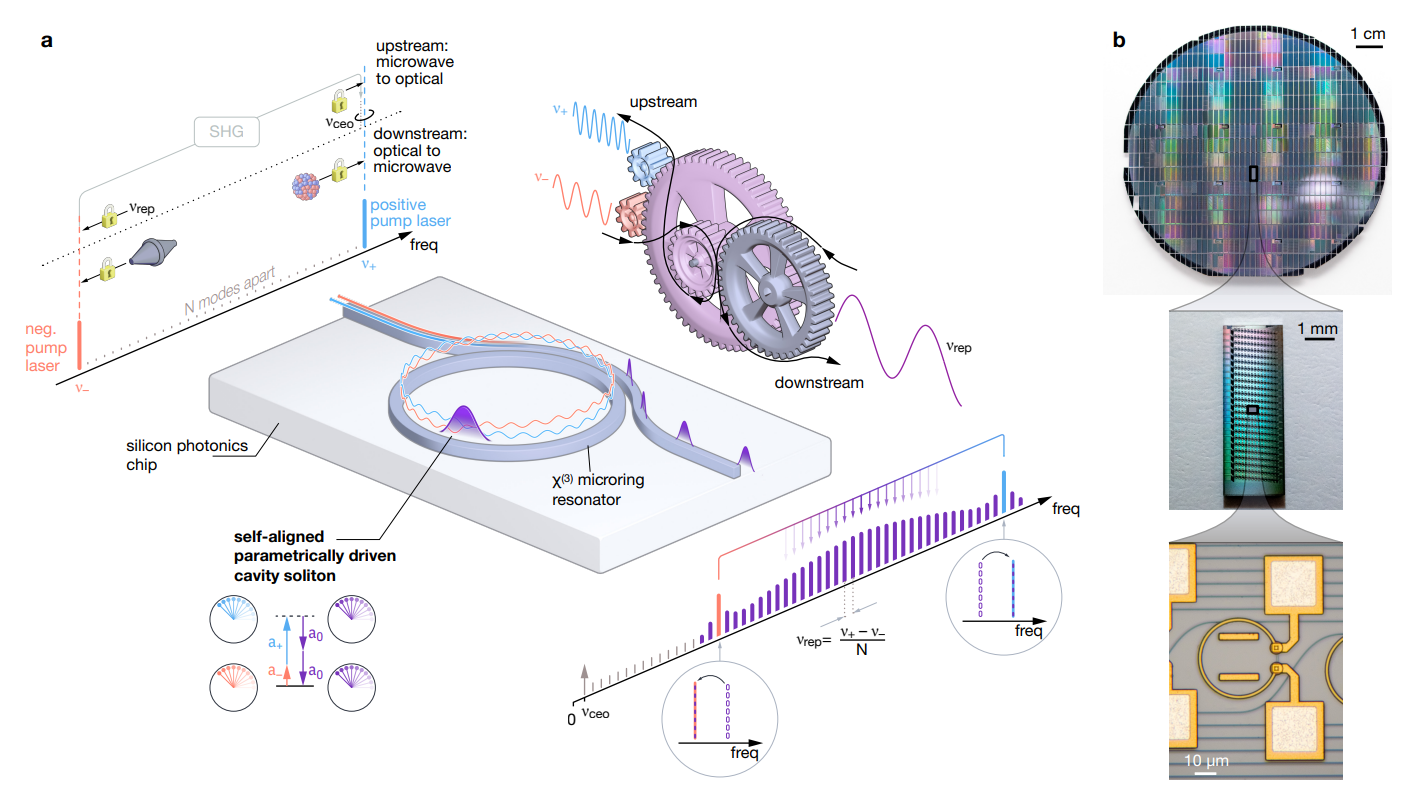 University of Auckland, NIST, and UMD Demonstrate Octave-Spanning Chip-Scale Microcomb University of Auckland, NIST, and UMD Demonstrate Octave-Spanning Chip-Scale Microcomb in Nature