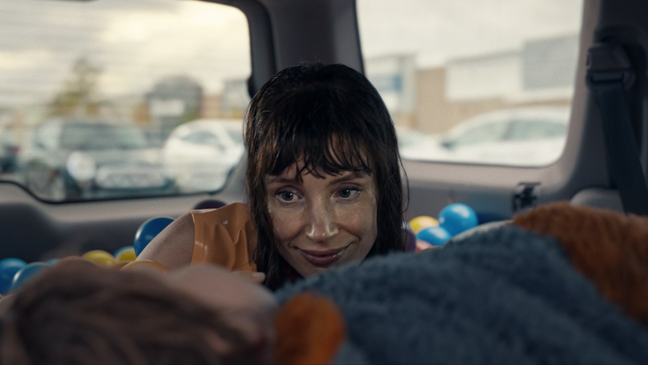'Other Mommy' Box Office Previews Push It Ahead of 'Social Jessica Chastain as Other Mommy in Other Mommy, directed by Rob Savage.