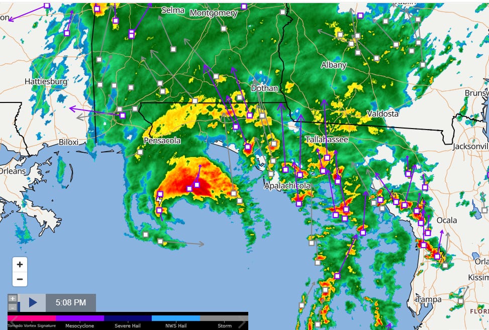 Cat 3 Isaias nears Coast