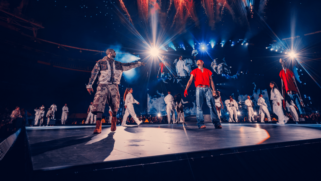 Grammy Award-winning stars Chris Brown, Usher cancel Paycor Stadium tour stop station icon