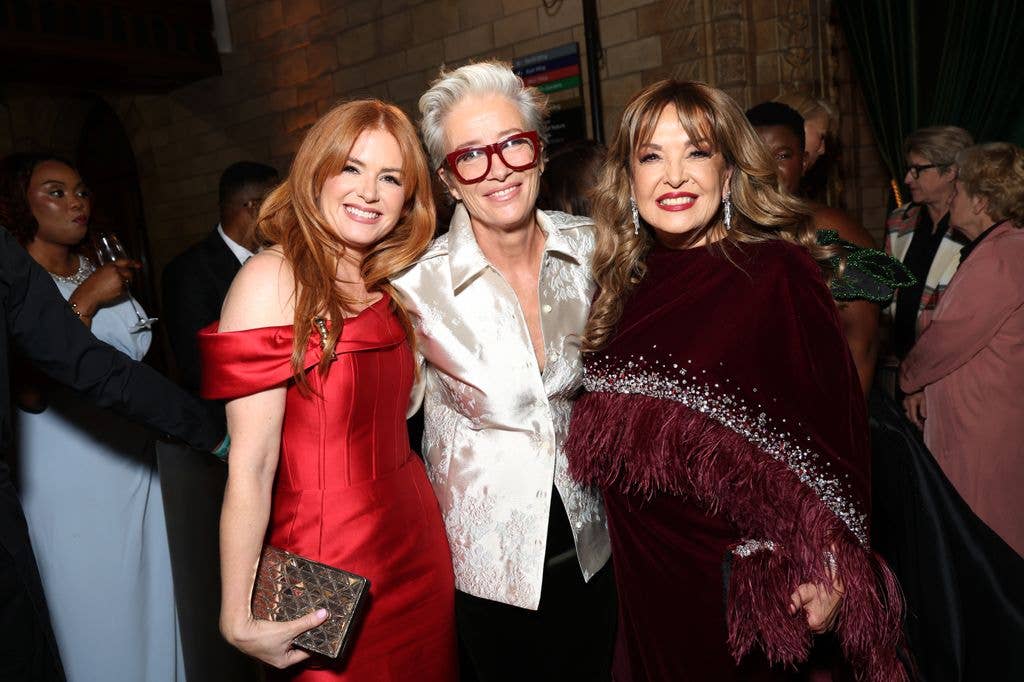 Emma with Isla Fisher and Baria Alamuddin 