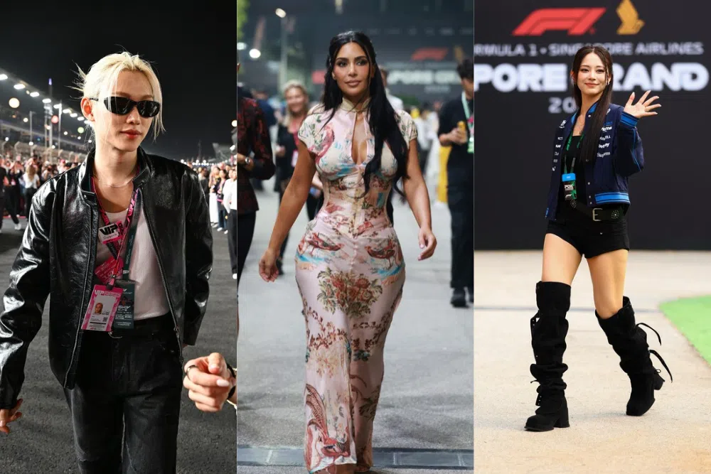 Celebrities at the Singapore Grand Prix 2026