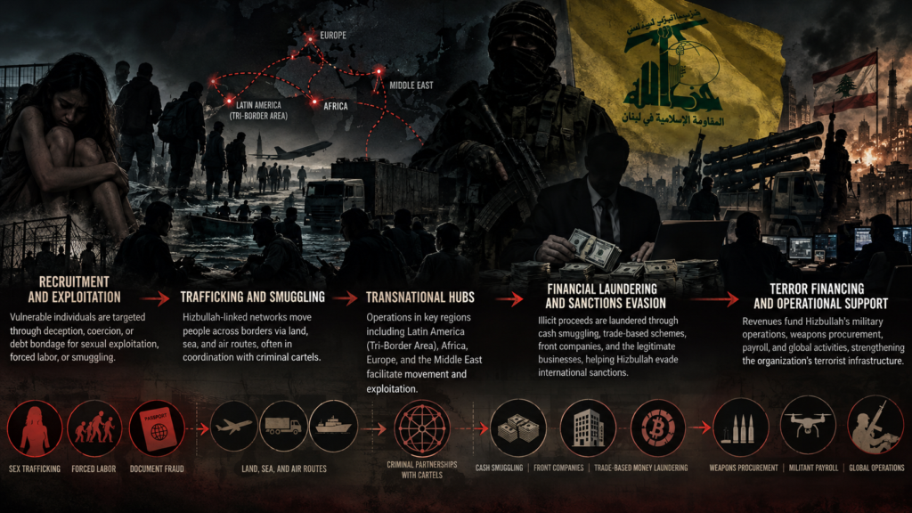 How Hizbullah Exploits Human Trafficking to Evade Sanctions and Finance Terrorism How Hizbullah Exploits Human Trafficking to Evade Sanctions and Finance Terrorism