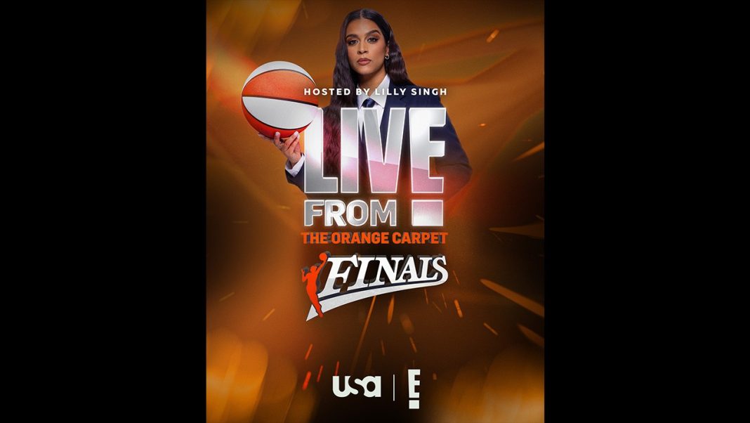 E! Red Carpet Coverage Coming to WNBA Finals with Lilly Singh Live From The Orange Carpet- WNBA Finals Promo Lilly Singh