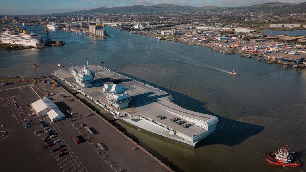 80,000-ton aircraft carrier to serve as key vessel of NATO’s naval force Mayhem 10 drones get upgraded to connect satellite, cellular and radio simultaneously