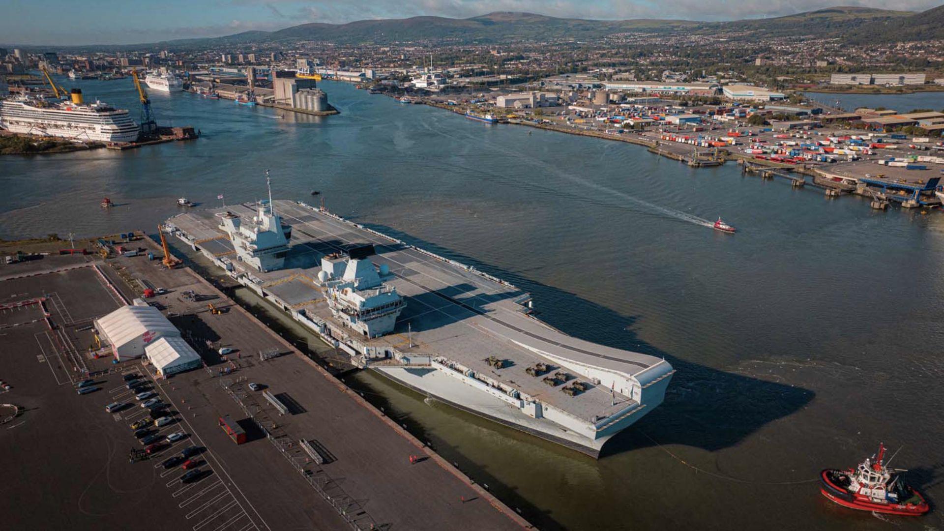 80,000-ton aircraft carrier to serve as key vessel of NATO’s Mayhem 10 drones get upgraded to connect satellite, cellular and radio simultaneously
