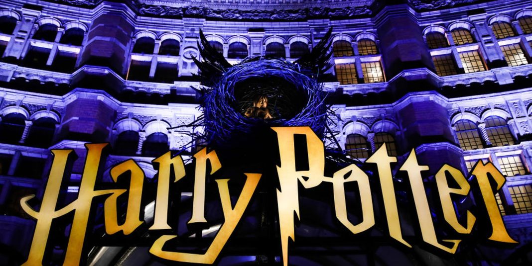 Trans rights activists storm Harry Potter And The Cursed Child red carpet Trans rights activists storm Harry Potter And The Cursed Child red carpet