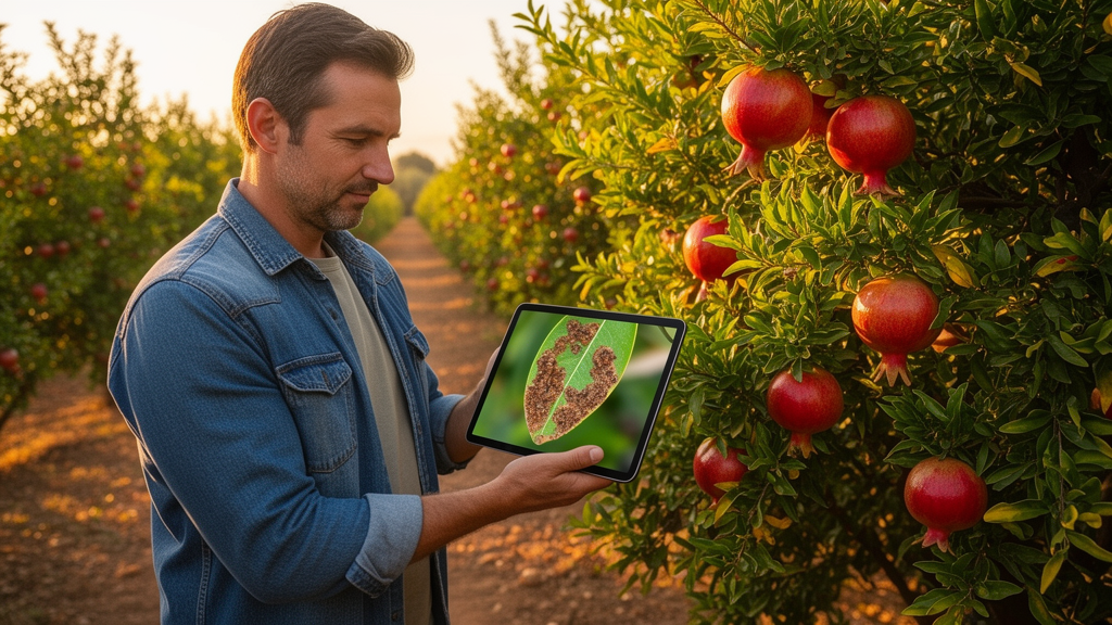 Generative AI Teaches Computers to Spot Pomegranate Disease in the Field Generative AI Teaches Computers to Spot Pomegranate Disease in the Field
